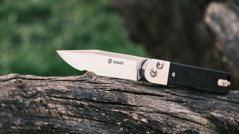 Ніж складаний Ganzo G767-BK чорний Київ - фото 10