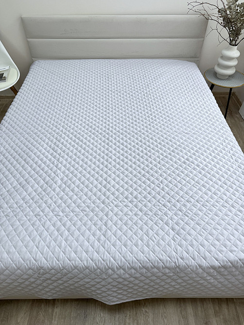 Ecotton Покривало Ecotton 150х220 см антиалергенне з полісатину світло-сірого кольору Light Gre Киев - изображение 8