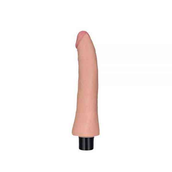 Вібратор з оригінальною формою вигину 9" Real Softee Sex Aura Київ