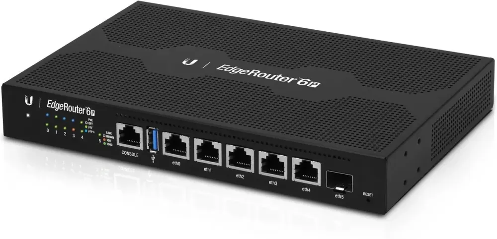 Маршрутизатор  Ubiquiti EdgeRouter 6-Port with PoE (ER6P) Київ - фото 1