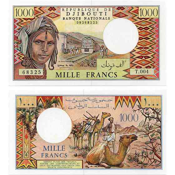 Джибуті / Djibouti 1000 Franks (1991) Pick 37 UNC Полтава