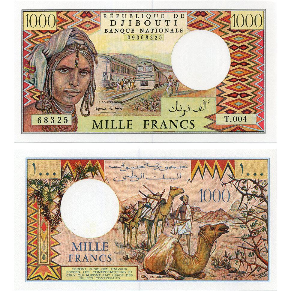 Джибуті / Djibouti 1000 Franks (1991) Pick 37 UNC Полтава - фото 1