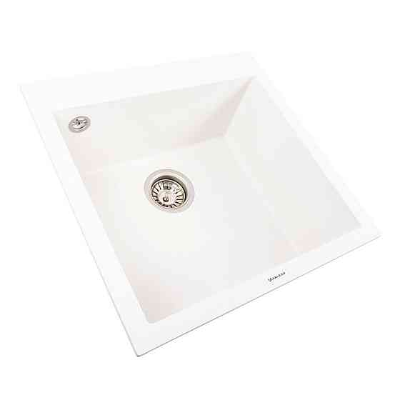 VALESO Гранітна мийка VALESO GALAX 5050 матова Білосніжна Київ