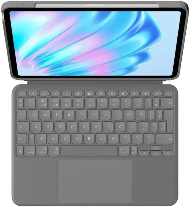 Графический планшет Logitech Combo Touch For Ipad Air 11'' Oxford Szary Z Klawiaturą Киев - изображение 1