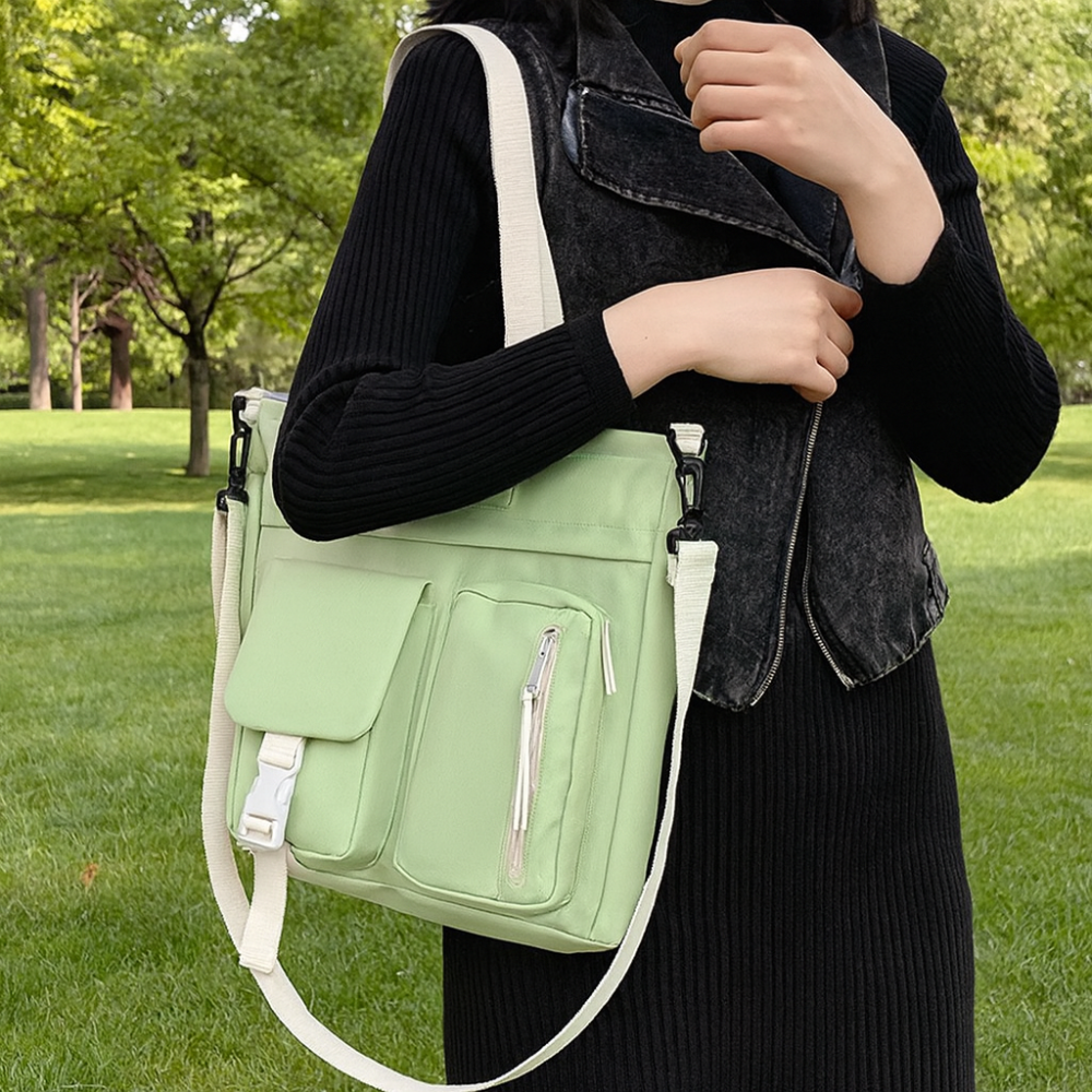 Рюкзак с сумками 5в1, Салатовый / Городской рюкзак / Рюкзак подростковый / Детский рюкзак / Портфель Киев - изображение 7