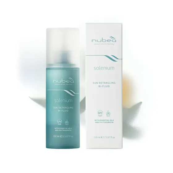 Двофазний захисний та розгладжуючий флюїд для волосся Nubea Solenium, 150 мл Дніпро