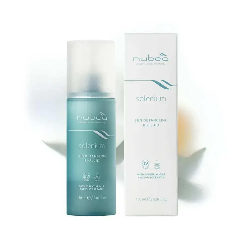 Двофазний захисний та розгладжуючий флюїд для волосся Nubea Solenium, 150 мл Дніпро - фото 1