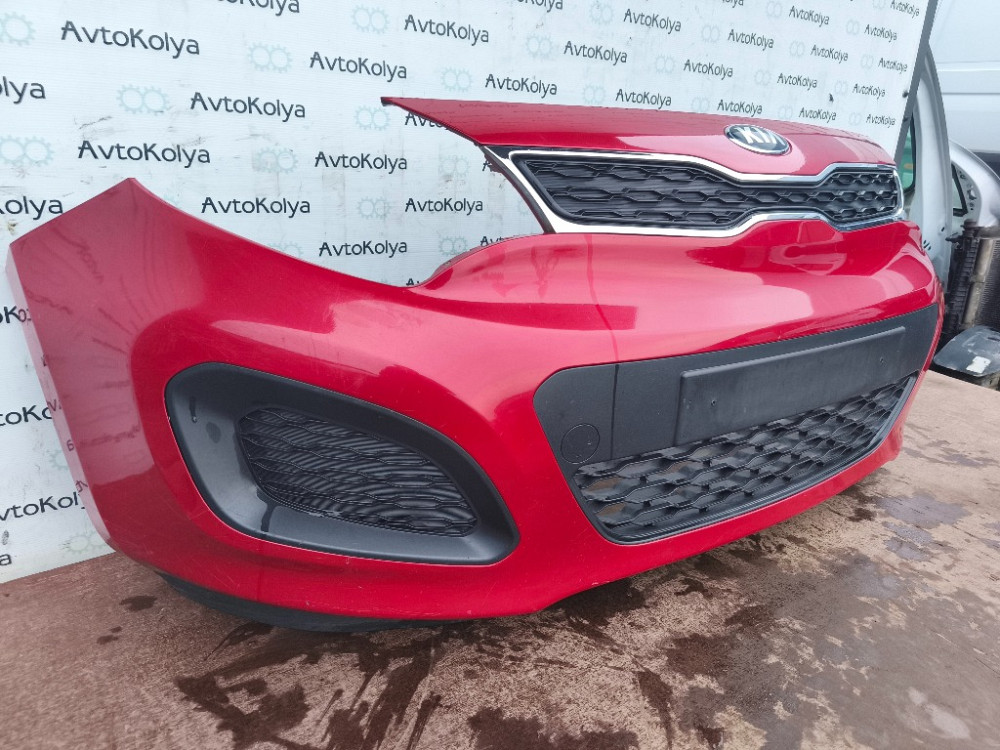 Бампер передній Kia Rio III 2011-2014 (86511-1W200) хетчбек Ковель - изображение 3