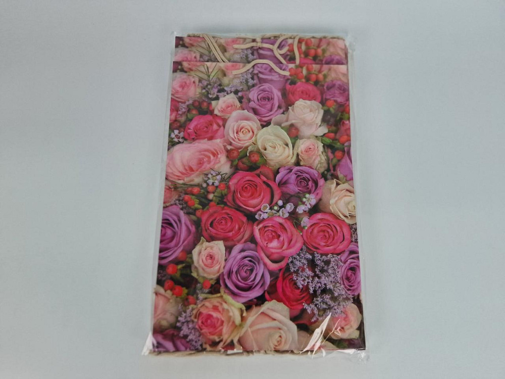 Большой бумажный пакет вертикальный  25/37/8(артBV-195) (12 шт) Харьков - изображение 2