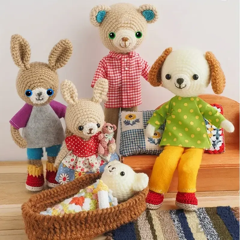 Набор из глаз и носиков с шайбами для изготовления игрушек и кукол, 636 шт. Киев - изображение 4