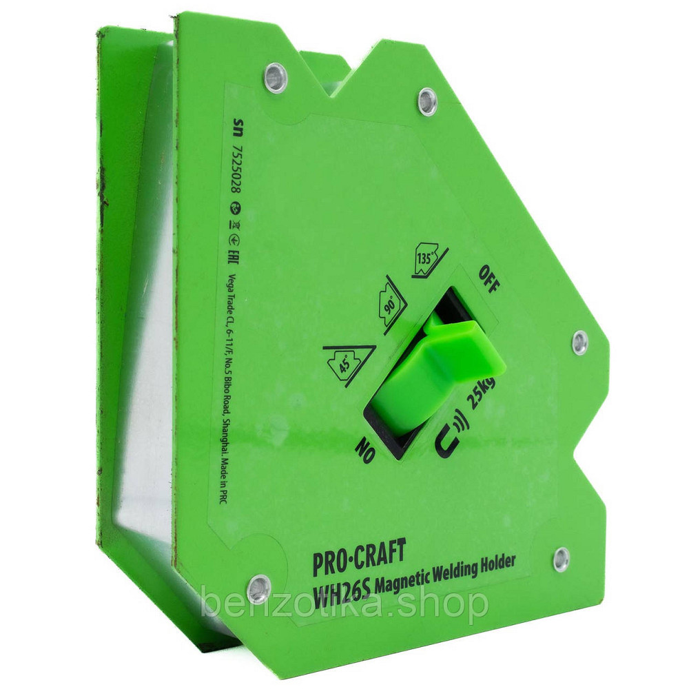 Магнітний кутник для зварювання Procraft WH26S Київ - фото 5