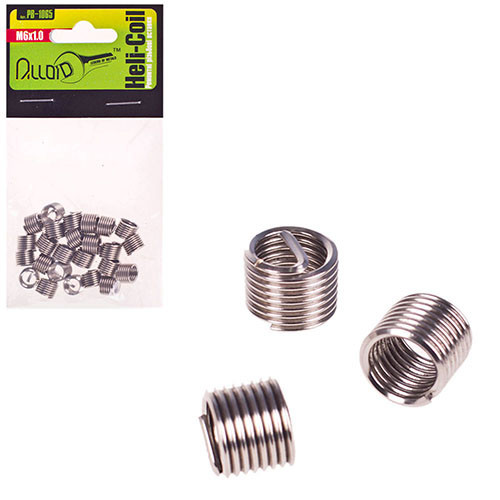 Ремонтні різьбові вставки M6х1.0, 25  шт Alloid Одеса - фото 1