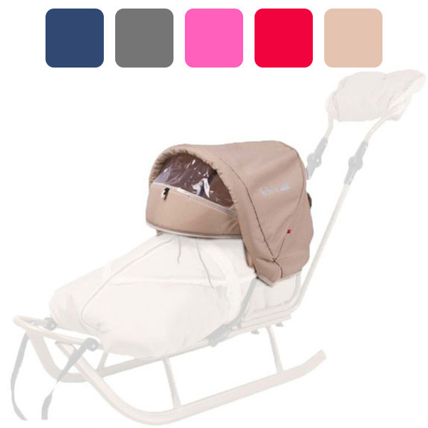 Капюшон для санок Adbor Piccolino на санки Бежевий Київ - фото 1