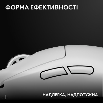 Мышка Logitech G Pro X Superlight 2 Lightspeed Wireless White (910-006638) Винница - изображение 8