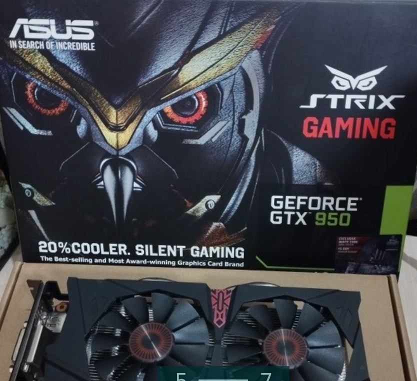 Відеокарта GTX 950 2Gb. STRIX Київ - фото 6