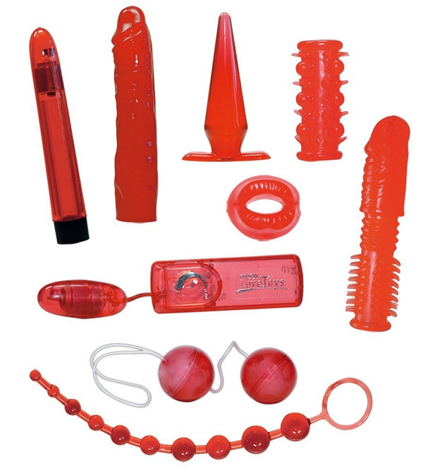Набор секс игрушек Red Roses Set Sex Aura Киев - изображение 1