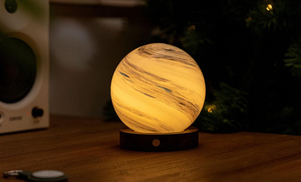 Світильник на акумуляторі Gingko AstraGlass Light Large, полярна хмара, 8 режимів освітлення | G050L-PC Вінниця - фото 8