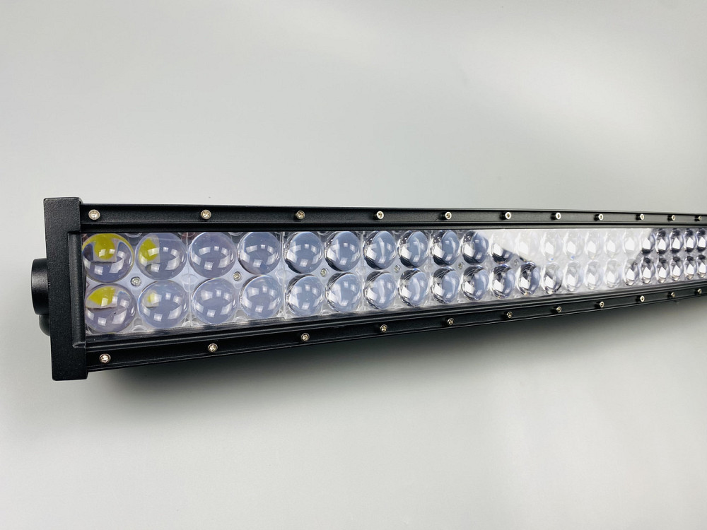 Прямокутна світлодіодна панель Фара LED BAR 180W (напівколо) 3D лінза 9-32В IP67 led chip 3030 60 led ламп Мукачево - фото 8