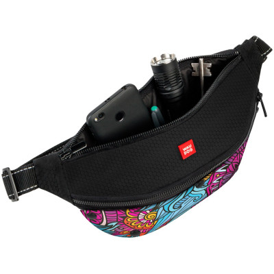 Поясная сумка-бананка для собак WAUDOG Textile "Лето" 33х17х10 см (5693) Винница - изображение 2