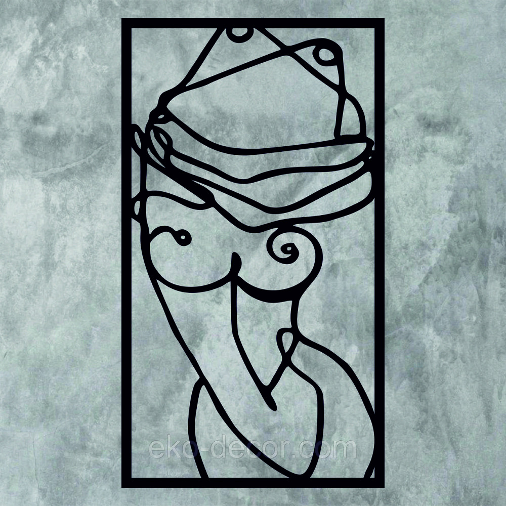 Декоративне настінне Панно «Жінка», Декор на стіну Київ - фото 7