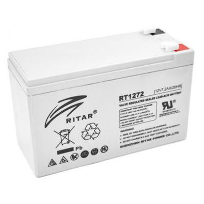 Батарея до ДБЖ Ritar AGM RT1272, 12V-7.2Ah (RT1272) Вінниця - фото 1