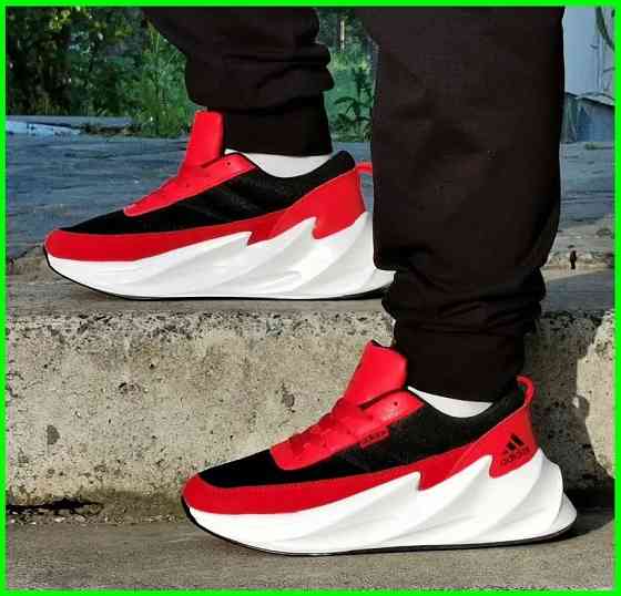 Кроссовки Adidas $harks Мужские Адидас Черные Акулы Красные (размеры: 40,42) Днепр
