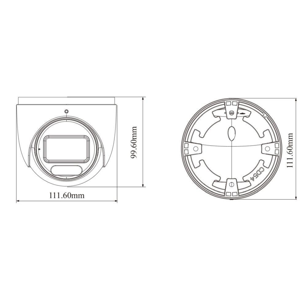 IP-відеокамера 6Mp TVT TD-9565S4-C (D/AZ/PE/AW3) f=2.8-12mm, ІЧ+LED-підсвічування, з мікрофоном (77-00364) Київ - фото 2
