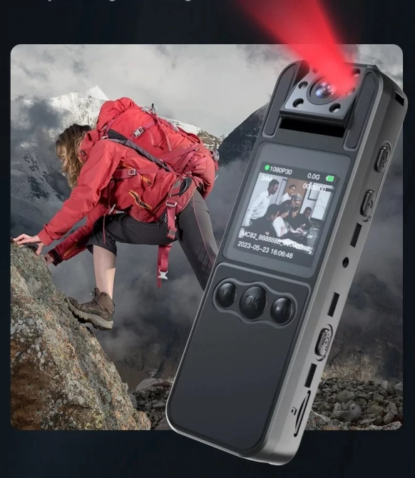 Нагрудная камера WH82 1080 FHD с поворотным объективом Винница - изображение 7