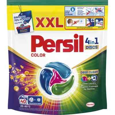 Капсули для прання Persil 4in1 Discs Color Deep Clean 40 шт. (9000101599497) Вінниця