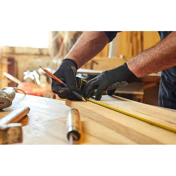 Набір будівельних олівців з точилкою, 180мм HEX, 6 шт. подвійного кольору, DIY-PC1HX18/S6B Київ