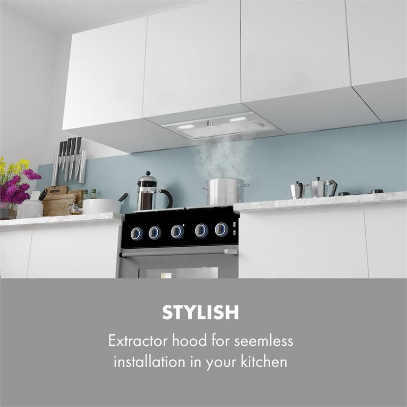 Встроенная вытяжка Simplica 70 см. Вытяжной воздух: 400 м³/ч Светодиод из нержавеющей стали 70 см. (Германия, Ровно - изображение 3
