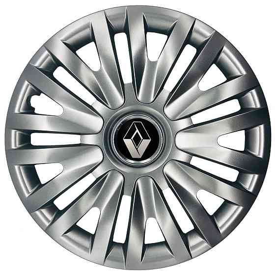 Автомобильные модельные колпаки R14 Renault 217 4шт, SJS, серебряные Киев
