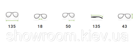 Жіночі окуляри з поляризацією Miu Miu (71005) Київ