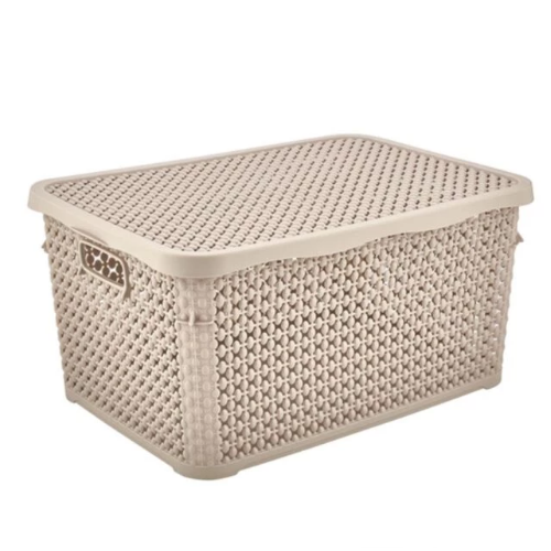 Кошик 1,25л mini з кришкою бежевий Pearl ELIF Житомир