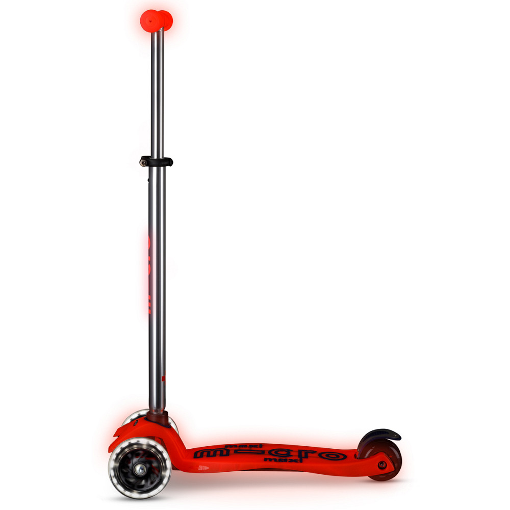 Самокат Micro серії Maxi Deluxe Glow LED – Червона аура Дніпро - фото 4