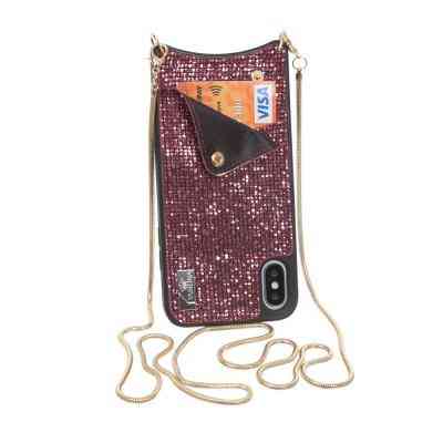 Чохол до мобільного телефона BeCover Glitter Wallet Apple iPhone Xs Max Pink (703623) (703623) Вінниця