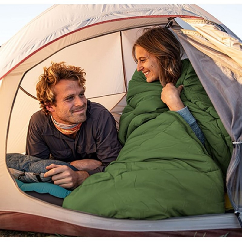 Спальний мішок Naturehike F150 NH22MSD05, лівий, зелений Київ - фото 4