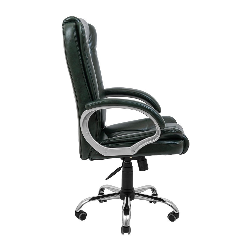 Офісне крісло керівника Richman California Хром M2 Anyfix Темно-зелений Дніпро - фото 3