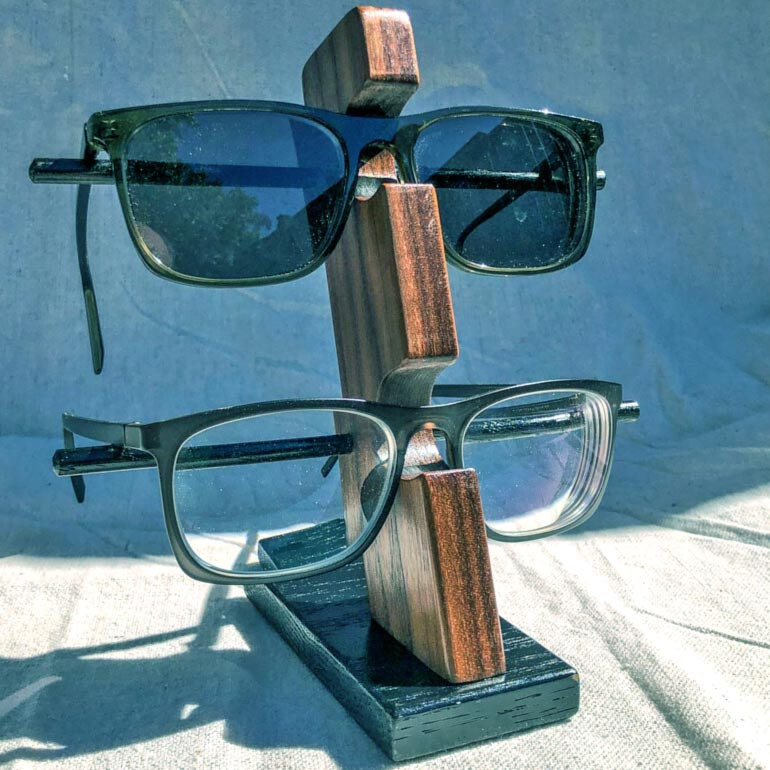 Органайзер для окулярів "Мілісі 2" капучино-венге Миколаїв - фото 1