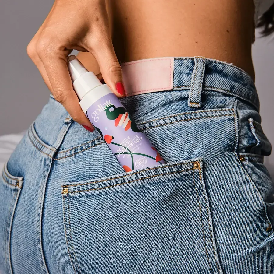 Масажна олія Goliate Huile De Massage Aphrodisiaque 100 мл, органічна, зігрівальний ефект Львів - фото 6