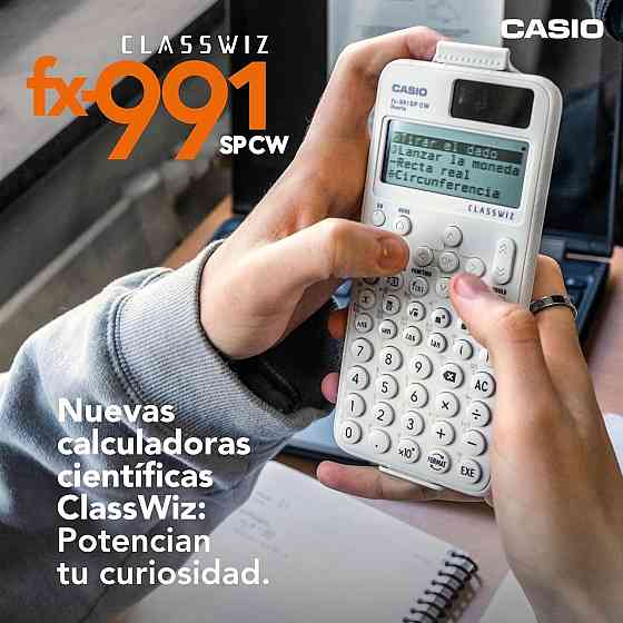 Калькулятор Casio FX-991SP CW Белый научный 560+ функций 5 языков солнечное питание портативный для обучения и Киев