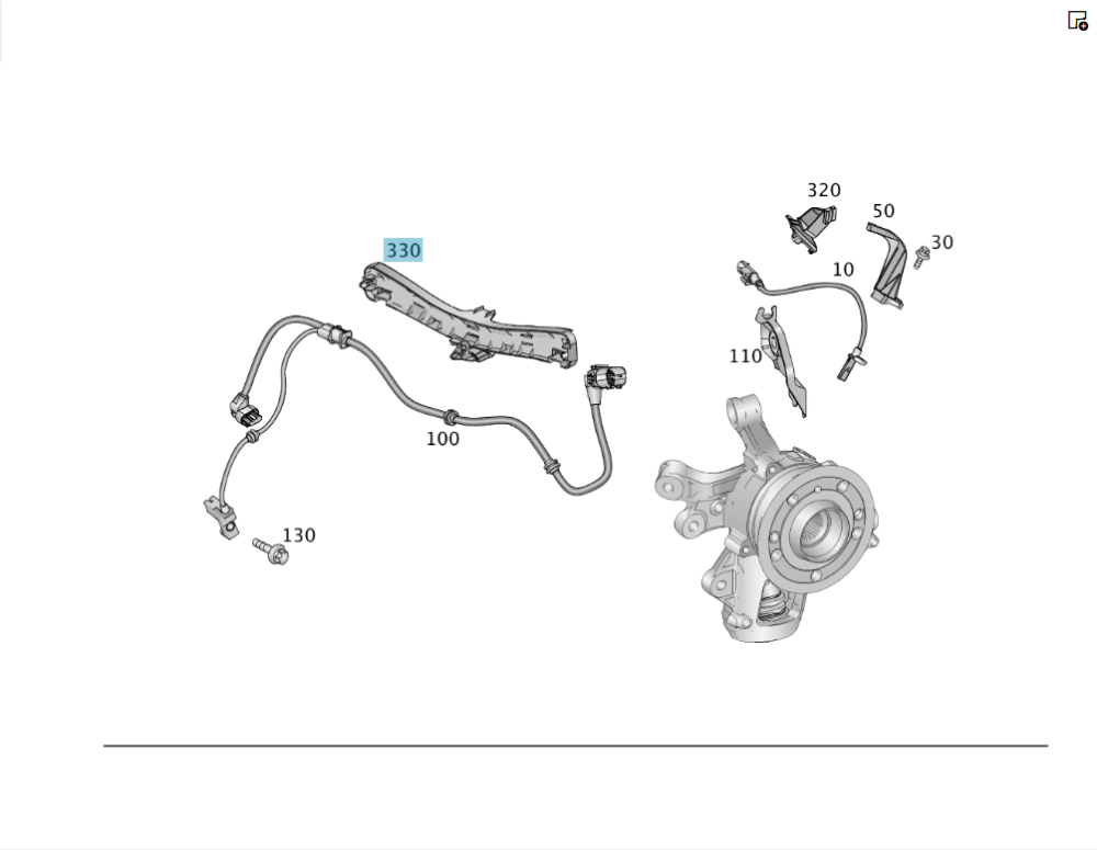 Mercedes-Benz  A1665460700 Тримач трубок за задніх важелів ML/GLE W166 GLE Coupe C292 GL/GLS X166 Одесса - изображение 2