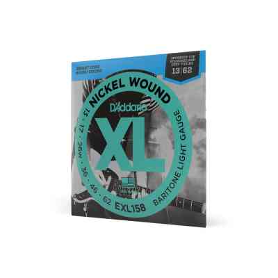 Струны для гитары D'Addario XL Nickel Wound Baritone Light (13-62) (EXL158) Винница