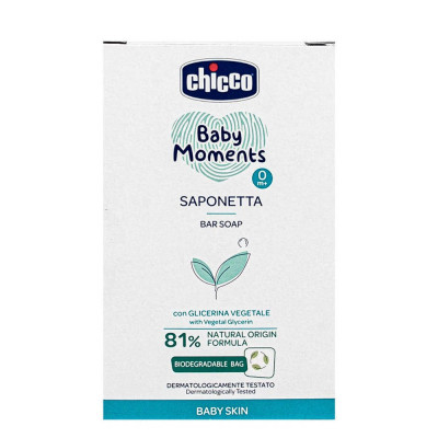 Дитяче мило Chicco м'яка піна Baby Moments, 100 г (10398.00) Вінниця - фото 2