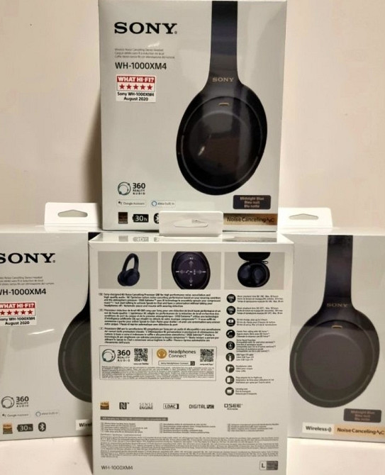 Sony WH-1000XM4 Black в Наличии. Киев - изображение 4