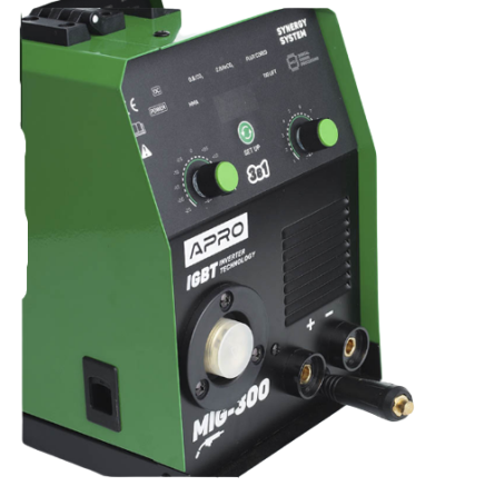 Зварювальний напівавтомат інверторний 0,8-1мм MIG-160 20-160А ел.4мм 2,5+1,5+3м APRO Житомир