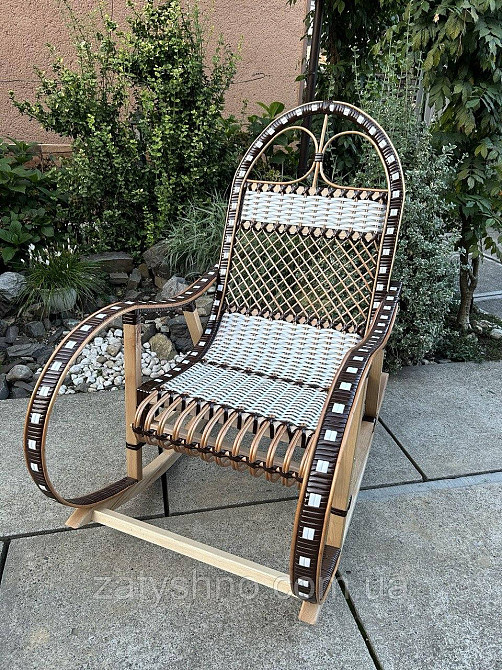 Кресло качалка плетеная интересная Киев - изображение 1