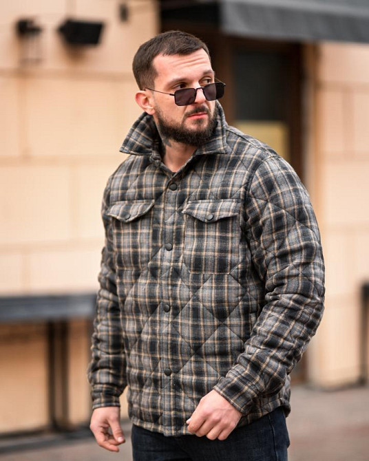 Утеплена сорочка/куртка woodcutte nedli ПП8003 Одеса - фото 4