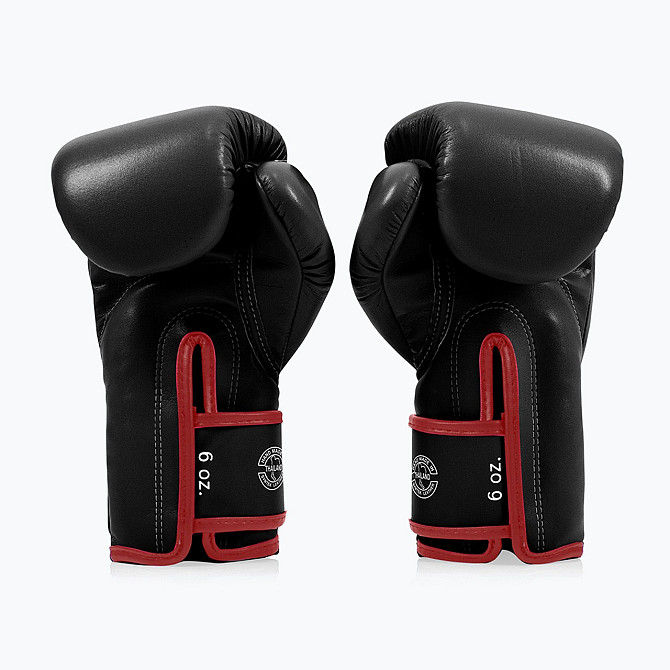 Боксерські рукавиці Fairtex BGV14 Black 14 унцій (бинти в комплекті) Кам'янське - фото 3