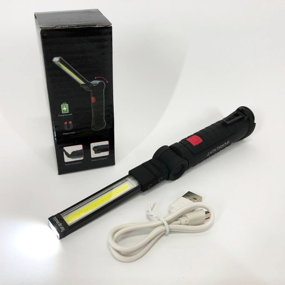 Яркий кемпинговый фонарь-лампа W51-SMD+COB, Портативные фонари для кемпинга с ярким светом YS-23 Львов - изображение 1